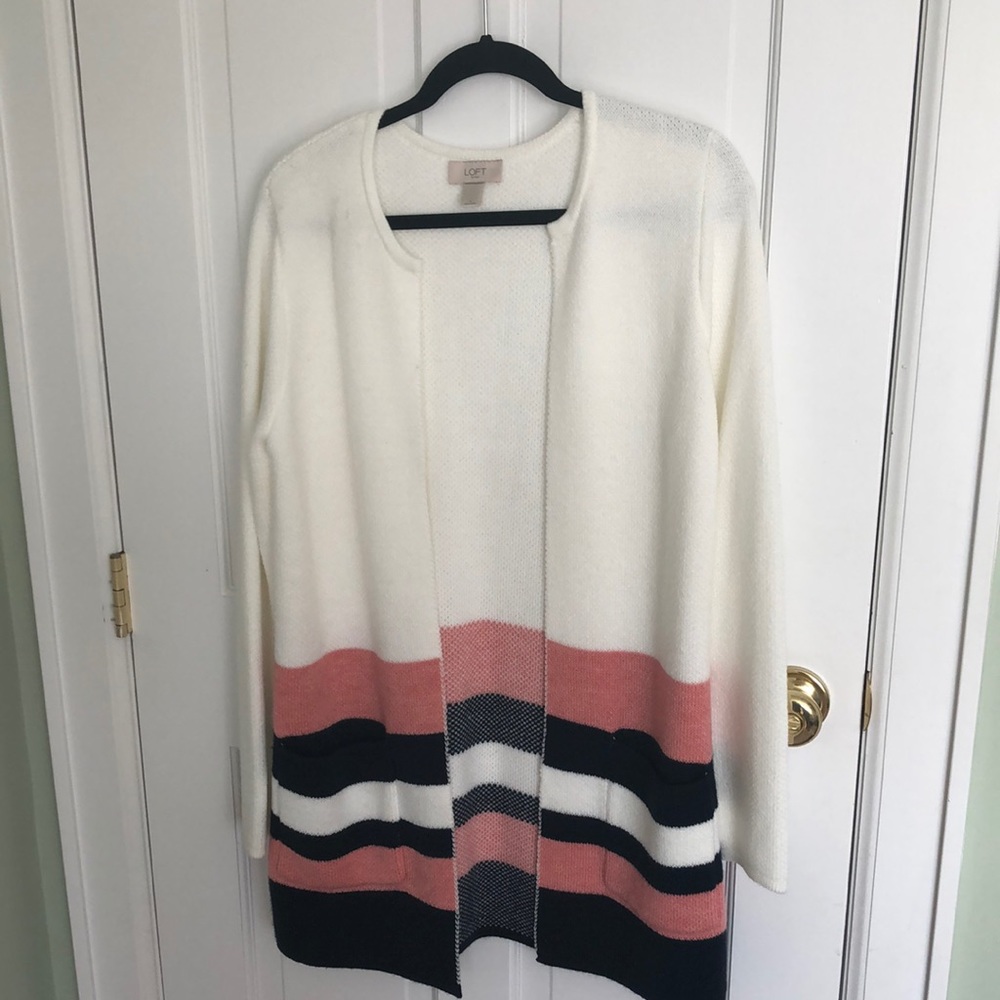 Loft sweater duster